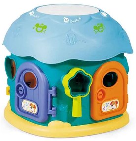 Moni - Сортер Fantastic Mushroom House QX-91171E син