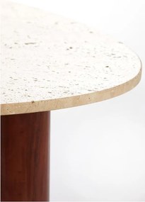 Кафява масичка за кафе 72x90 cm Mahelona – Light &amp; Living