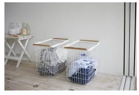 Кош за пране с детайли от букова дървесина Tosca - YAMAZAKI