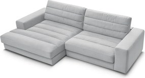 Светлосив кадифен ъглов диван (ляв ъгъл) Sierra – Bobochic Paris