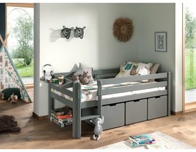 Сиви чекмеджета за под детско легло 3 бр Pino - Vipack