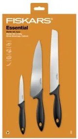 Fiskars - Комплект 3 бр. кухненски ножове Essential
