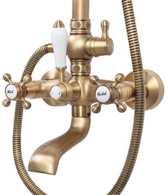 Комплект за душ REA BERGAMO antique bronze