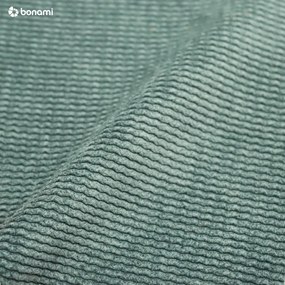 Светлосиньо двойно тапицирано легло с включена подматрачна рамка 200x200 cm Barker – Ropez