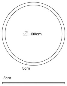 Сиво детско килимче за игра ø 100 cm – Meowbaby