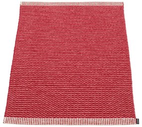 Червен килим за открито и закрито 60x85 cm Mono Blush – Pappelina