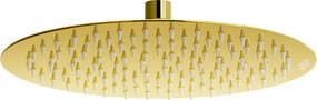 Mexen Slim дъждовен душ 25 см, златен - 79225-50