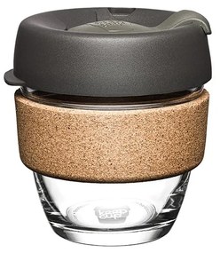 Черно-кафява чаша за път 227 ml Brew Cork Nitro S - KeepCup