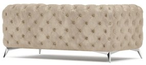 Бежов кадифен диван 185 cm Chelsea – Ropez
