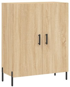 827735 vidaXL Сайдборд, дъб сонома, 69,5x34x90 см, инженерно дърво