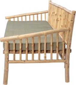 Бамбуков градински диван в бежово-натурален цвят Sole - Bloomingville