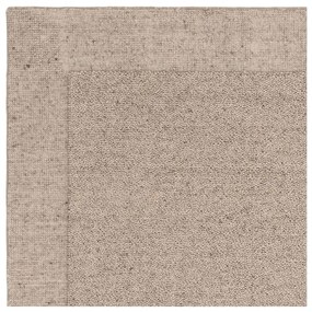 Бежов ръчно изработен вълнен килим 120x170 cm Larson – Asiatic Carpets