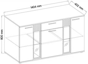 Бюфет Picante II-Leuko Fusiko