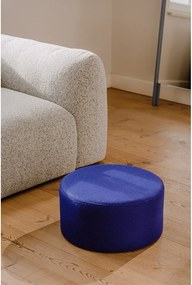 Синя вълнена табуретка Folk – noo.ma