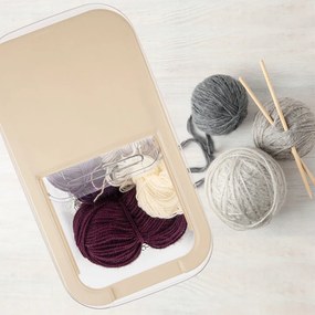 Пластмасова кутия за съхранение с капак 35x20x23 cm Slop – Orion