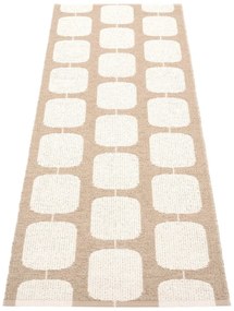 Бежова и кремава пътека за открито и закрито 70x200 cm Sten Light Nougat – Pappelina