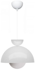 Полилей на кабел SALVA 1xE27/15W/230V бял