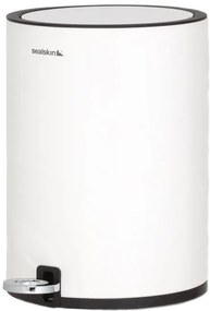 Кош за тоалетни отпадъци Geesa-Бял Ματ