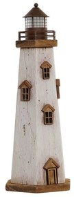 Декоративна фигурка DKD Home Decor Естествен Бял Моряк Фар (16 x 14 x 41 cm)