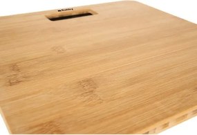 Персонални везни Ruhhy 22522, Дигитални везни до 180кг, Цифров дисплей, Кантари за хора с висока точност, бамбук