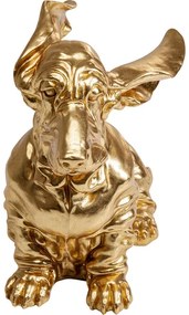 Арт.54610 Деко фигура Coiffed Dog Gold 52см