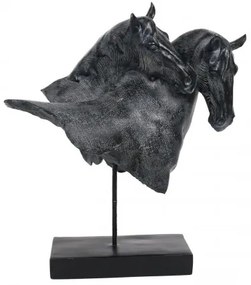 Декоративна фигурка Home ESPRIT Смола Коне 41,5 x 21,5 x 47 cm