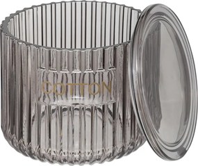 Контейнер за памук 5five Glass, Сив