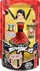 Miraculous - Калинката и Котарака Кукла Калинка с Геройско Преобразяване 50414