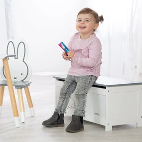 Бяла детска кутия за съхранение 60x32x30 cm Miffy – Roba