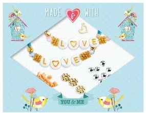 Djeco - Комплект направи гривни Букви DJ00012