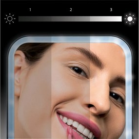 Козметично огледало със светлина 15x20 cm Ania – MSV