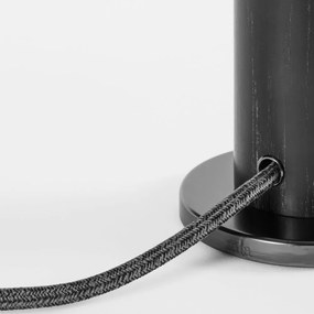 Черна настолна лампа с възможност за димиране (височина 28 cm) Knuckle - tala