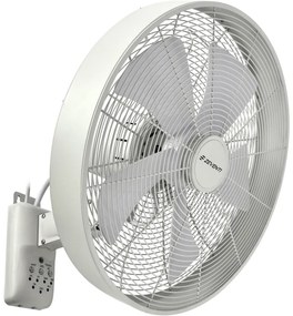 ZEVENTI - Стенен вентилатор FREEZE 50W/230V Ø 40 см бял + дистанционно управление
