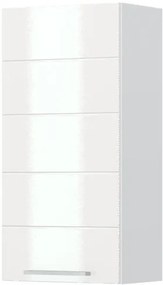 Висящ шкаф Hudson V9-45-1K-White - White glossy
