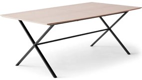 Сгъваема трапезна маса с допълнителна плоча с дъбов плот 90x165 cm Meza – Hammel Furniture