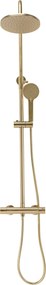 Комплект за душ с термостат Rea PAROT BRUSHED GOLD