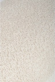 Кремава подплатена пейка от прежда с примки от букле Dayla – Bizzotto