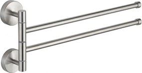 Mexen двоен въртящ се закачалка за кърпи, хром - 7039242-00