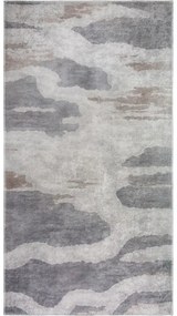 Сив килим подходящ за пране 80x150 cm City Clouds – Vitaus