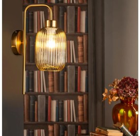 ONLI - Настенна лампа DOROTY 1xE27/15W/230V месинг