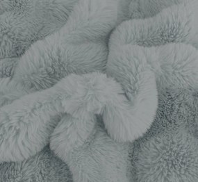 Изключително топло плюшено спално бельо - сиво 3 časti: 1ks 160x200 + 2ks 70x80