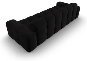Диван от черно кадифе 255 cm Kendal - Micadoni Home