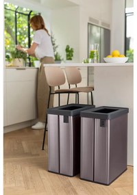 Розово кошче за боклук за рециклиране от рециклирана пластмаса 54 l Verto Recycle – Curver