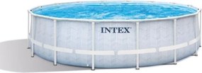 Сглобяем басейн Intex с филтърна помпа 26746NP Prism Frame, 488 х 122 см