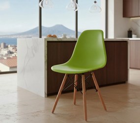 Кухненски стол Fiore KD-зелен