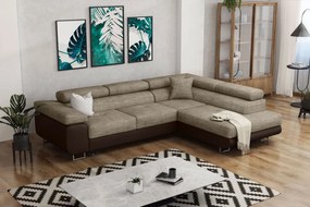 Ъгъл диван Antony-Brown - beige-Right
