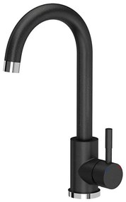 Samona - Смесител за мивка 32 см гранит/черен