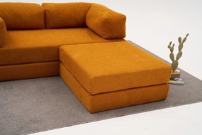 Ъглов диван Comfort Mini, цвят Оранжев
