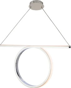 Полилей Noose LED-хром-дължина: 64 См.