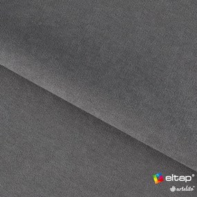 Сив шенилов разтегателен диван с място за съхранение 214 cm Fulgeo – ELTAP